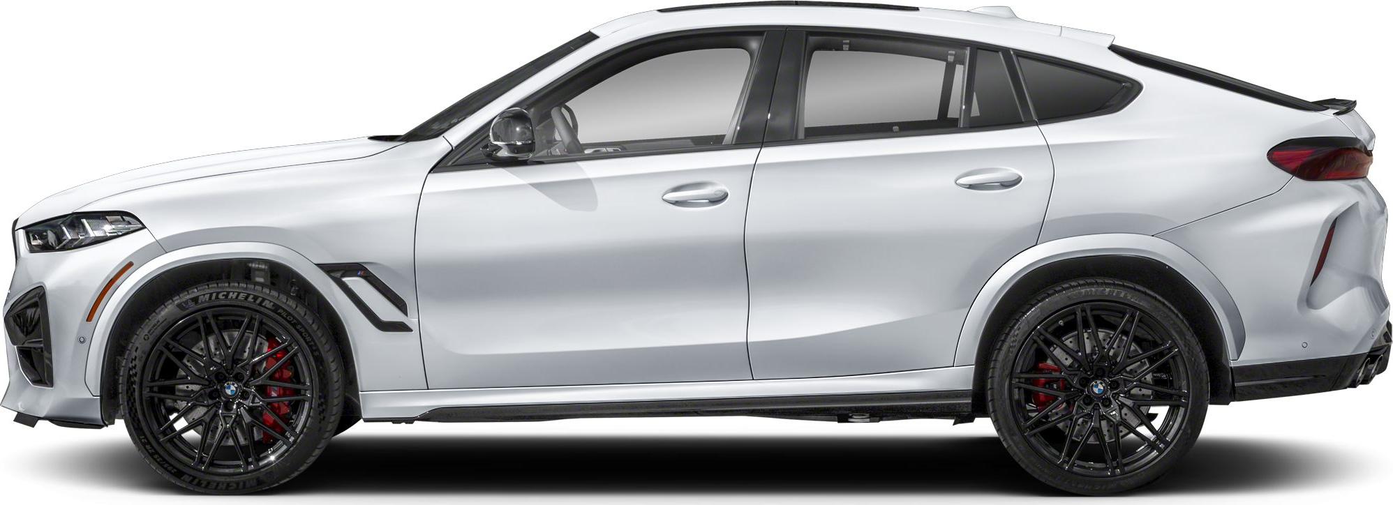 2024 BMW X6 M (F96 LCI, facelift 2023) Side View Left