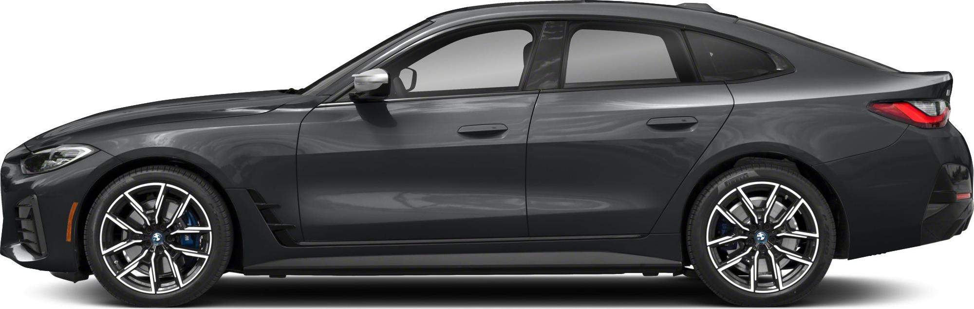 2025 BMW i4 (G26 LCI, facelift 2024) Side View Left