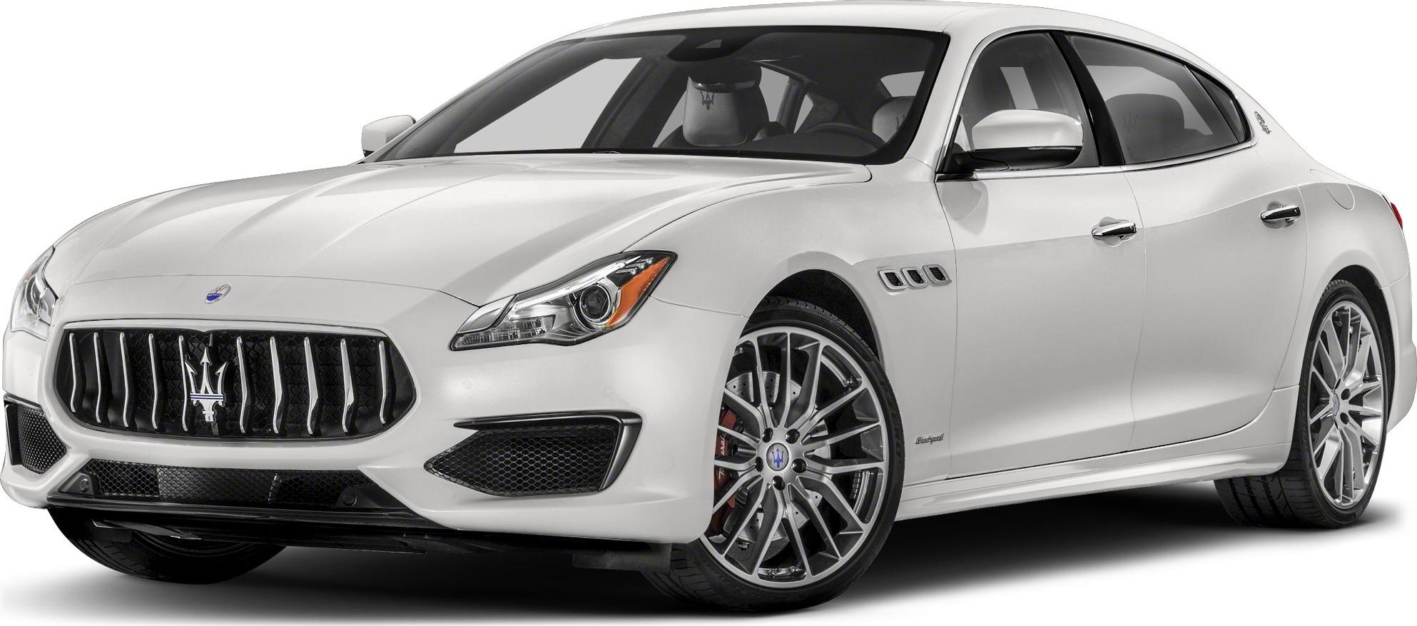 Aggressive front grille and sleek LED headlights on a luxury sedan