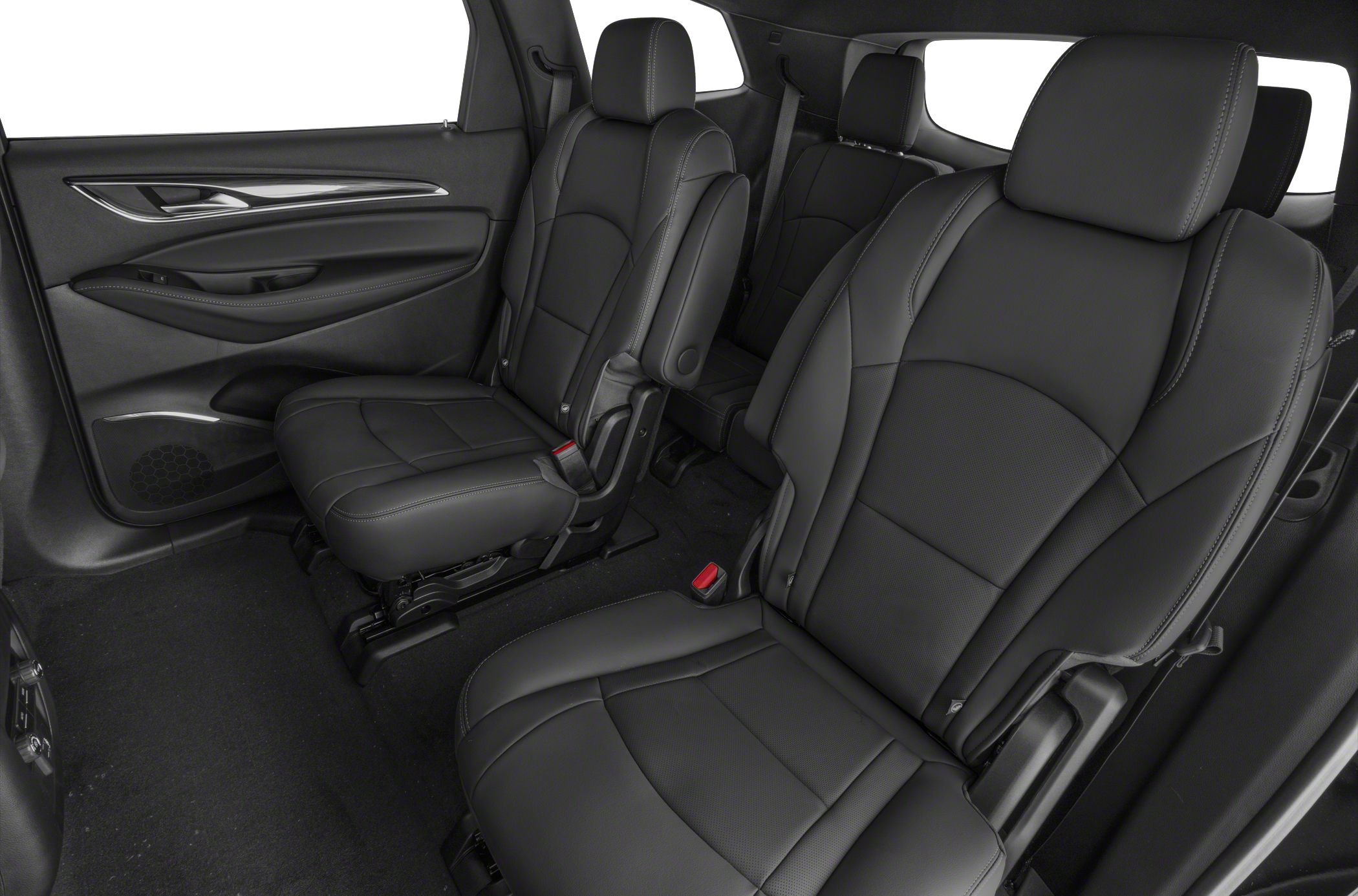 Premium leather seats with spacious and modern SUV interior design