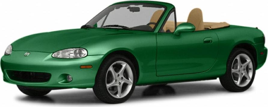 3/4 front-left view, Emerald Mica