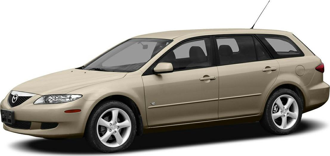 Station wagon with sleek headlights and five-spoke alloy wheels