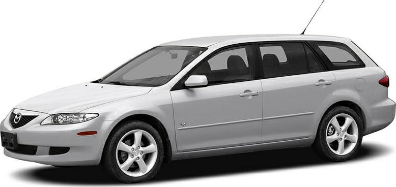 Silver station wagon with alloy wheels and side profile view