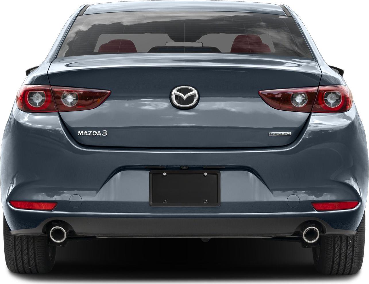 2019 Mazda 3 IV Sedan Rear View