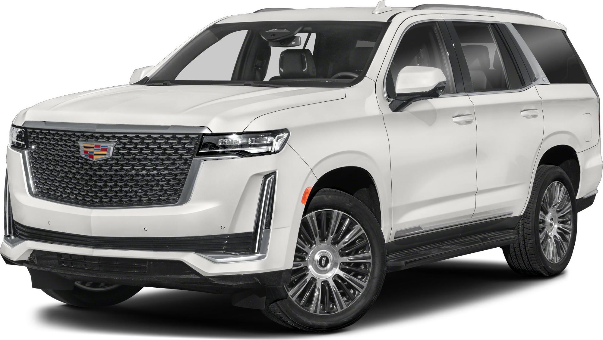Full-size luxury SUV with bold grille, LED headlights, and multi-spoke wheels