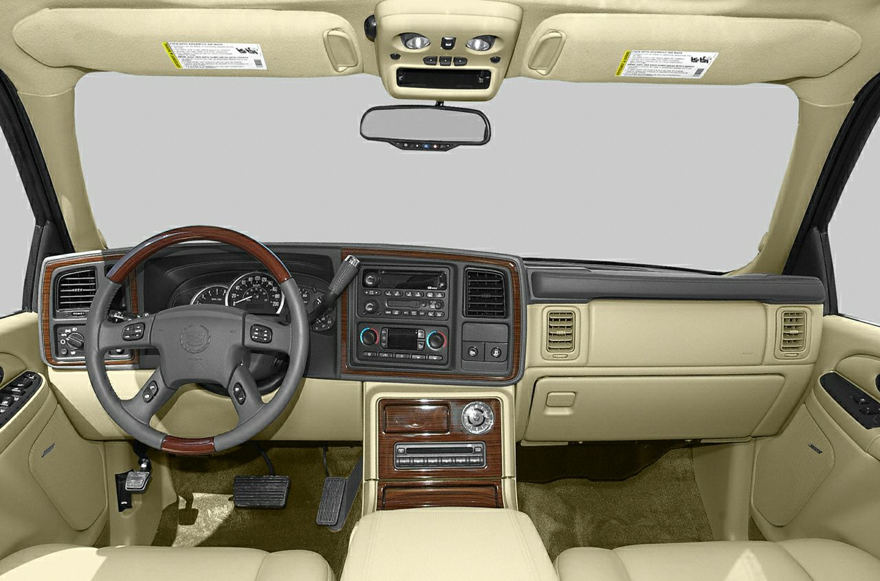 Interior dashboard with wood accents and steering wheel