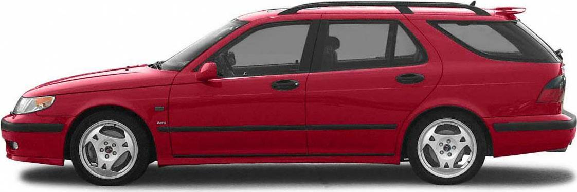 2005 Saab 9-5 Sport Combi (facelift 2005) Side View Left