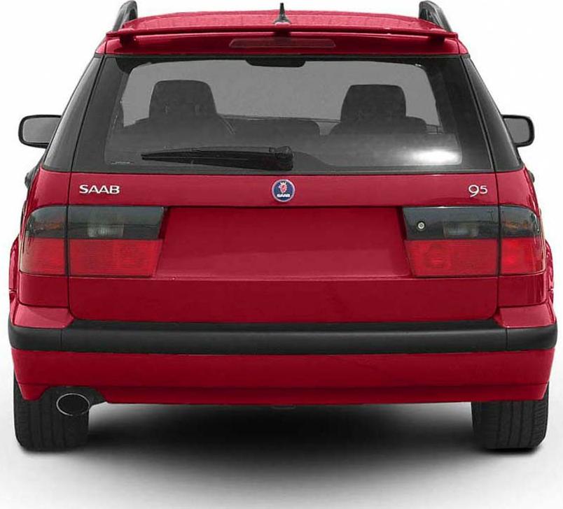 2001 Saab 9-5 Sport Combi (facelift 2001) Rear View