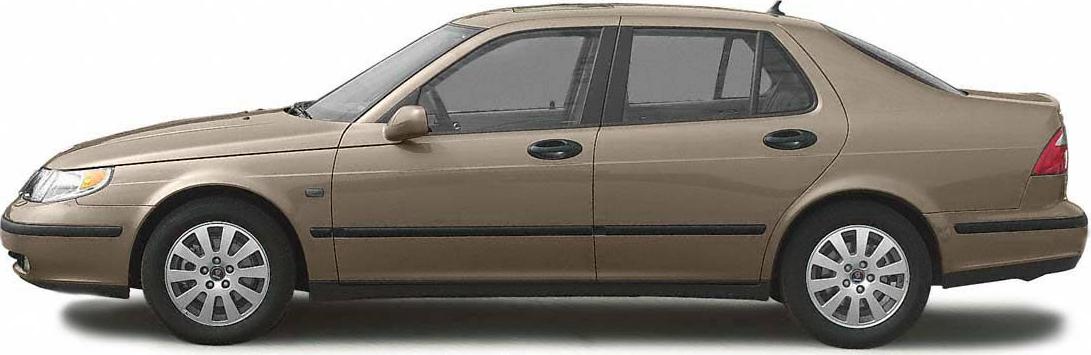 2001 Saab 9-5 (facelift 2001) Side View Left