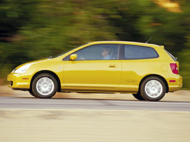 2001 Honda Civic VII Hatchback Side View Left