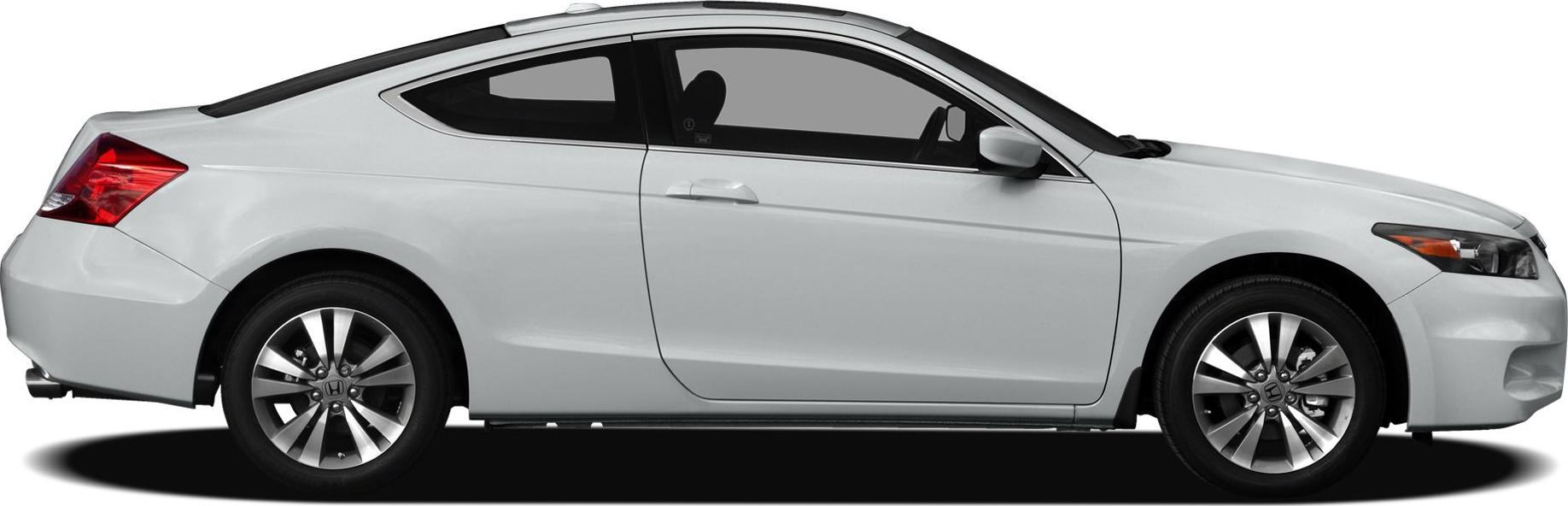 Sleek coupé body with alloy wheels and dark tinted windows side profile