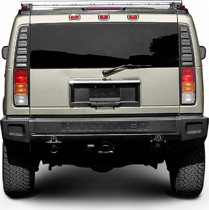 2003 Hummer H2 (gmt 840) Rear View