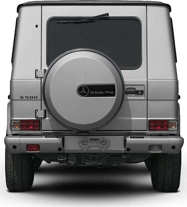 2007 Mercedes-Benz G-class (W463, facelift 2007) Rear View