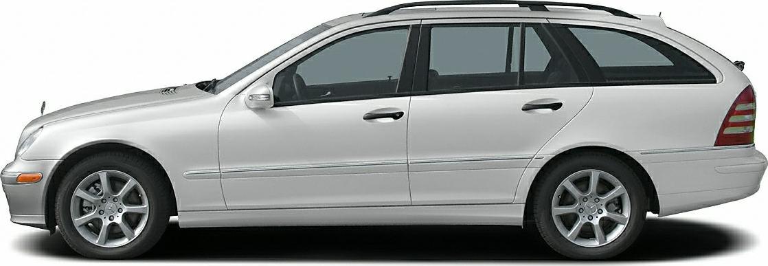 2004 Mercedes-Benz C-class T-modell (S203, facelift 2004) Side View Left