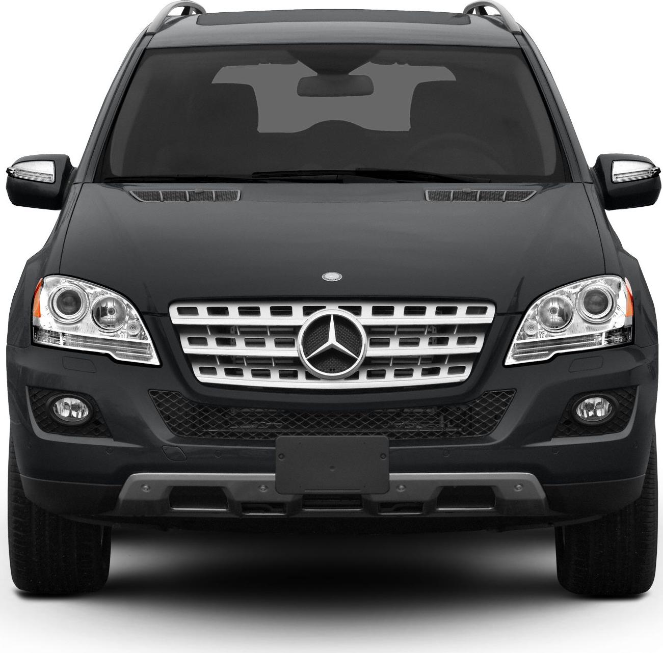 2009 Mercedes-Benz M-class (W164, facelift 2008) Front View