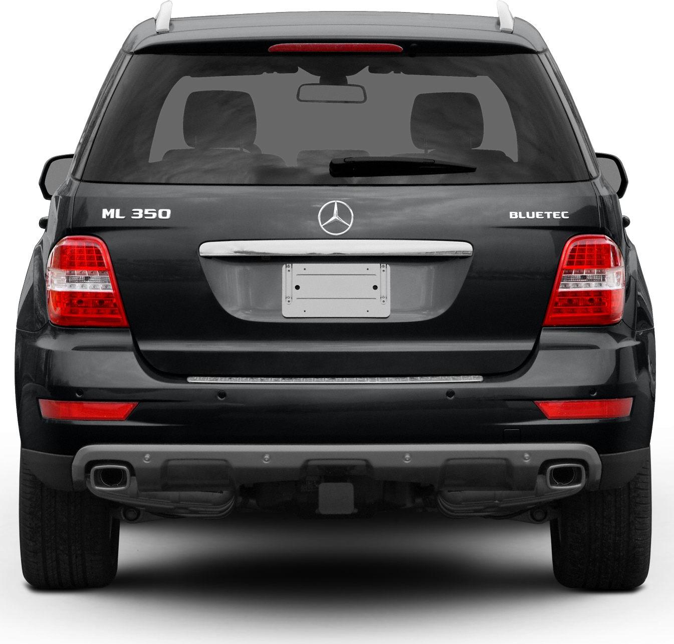 2009 Mercedes-Benz M-class (W164, facelift 2008) Rear View