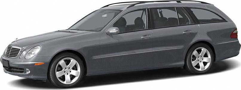 Side profile of a mid-size luxury estate with alloy wheels