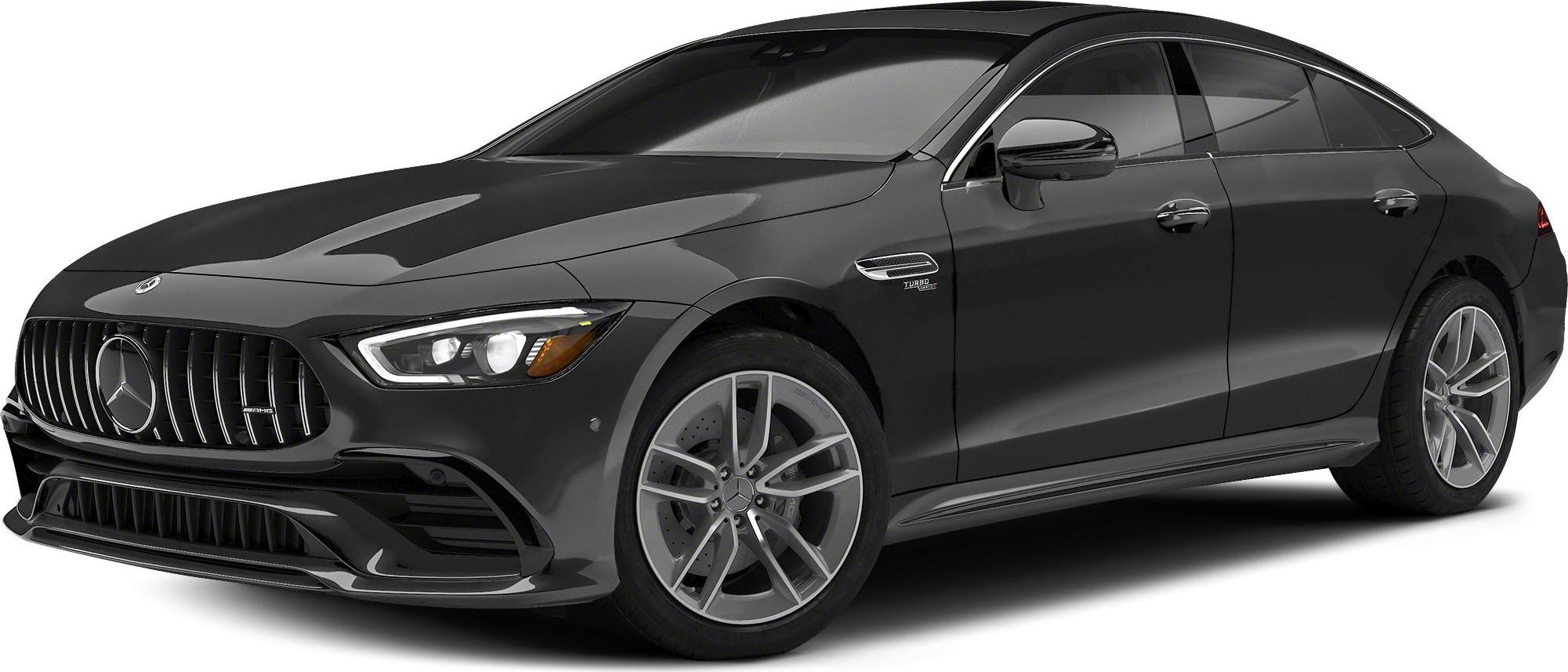 Front side view with LED headlights and sporty grille