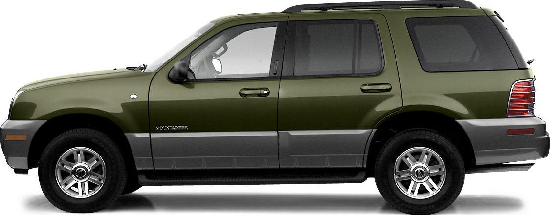 2002 Mercury Mountaineer II Side View Left