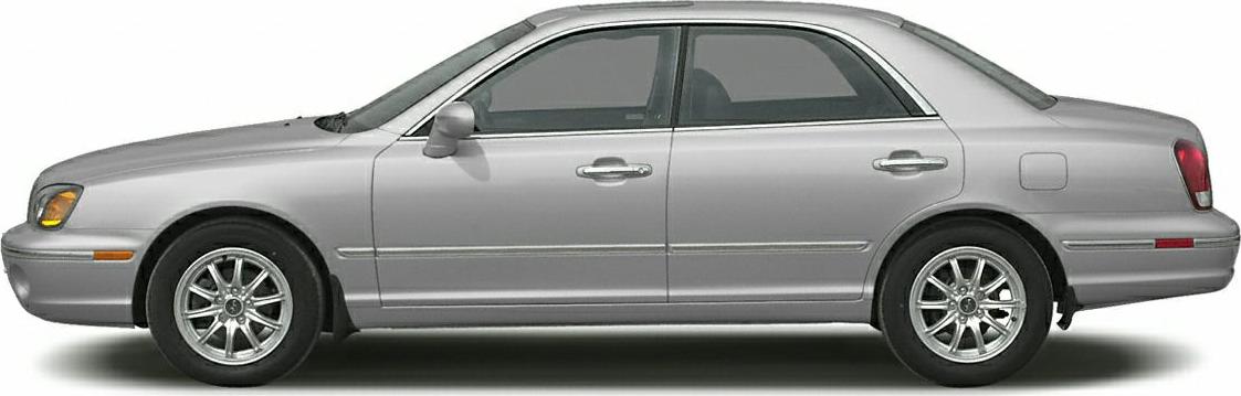 1999 Hyundai XG Side View Left