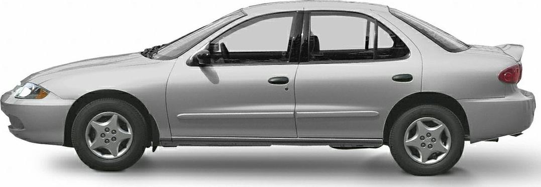1995 Chevrolet Cavalier III (J) Side View Left