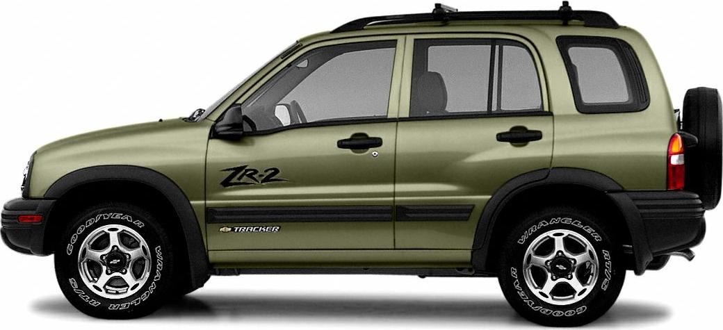 1999 Chevrolet Tracker Convertible II Side View Left