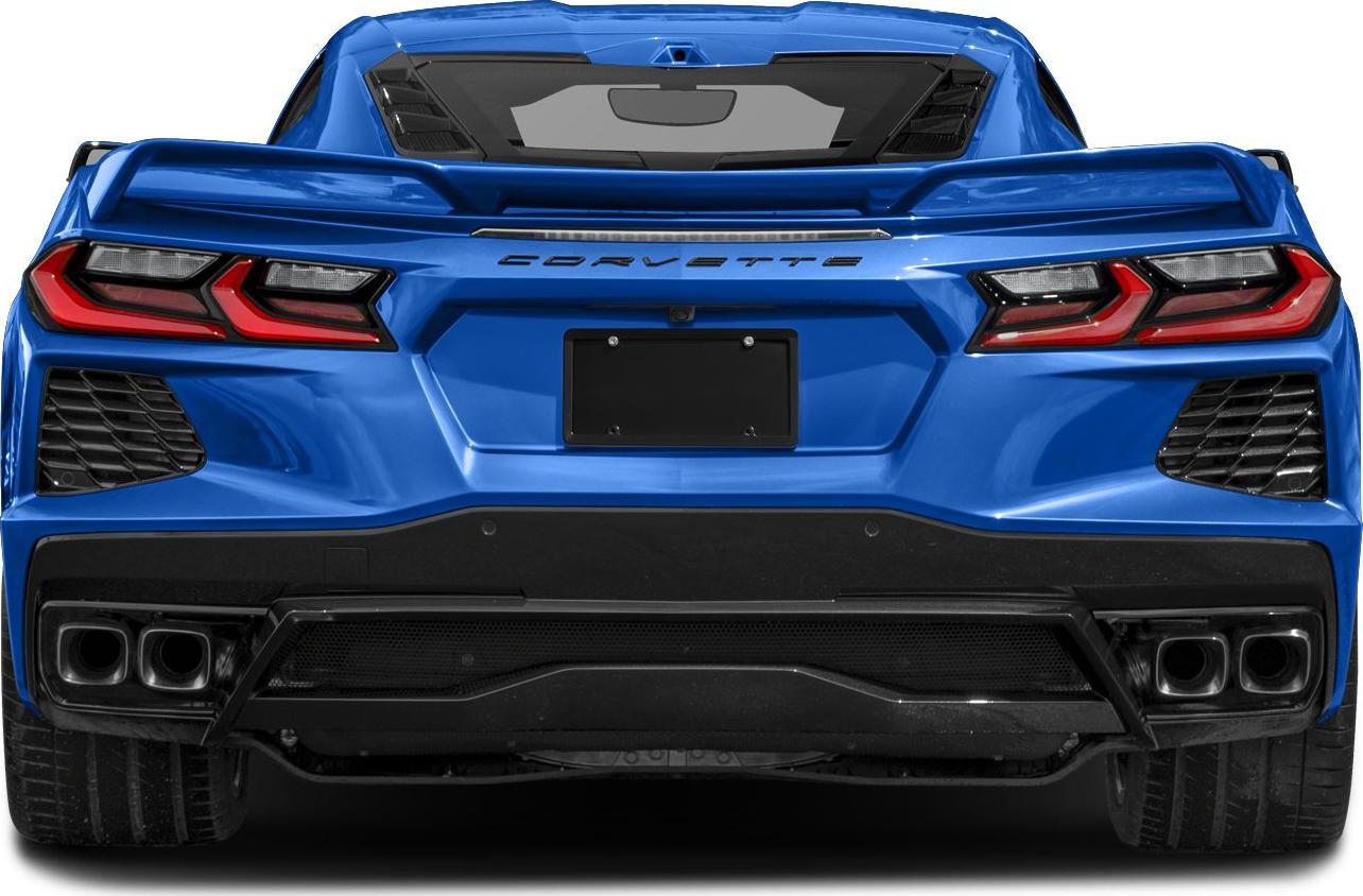 2020 Chevrolet Corvette Coupe (C8) Rear View