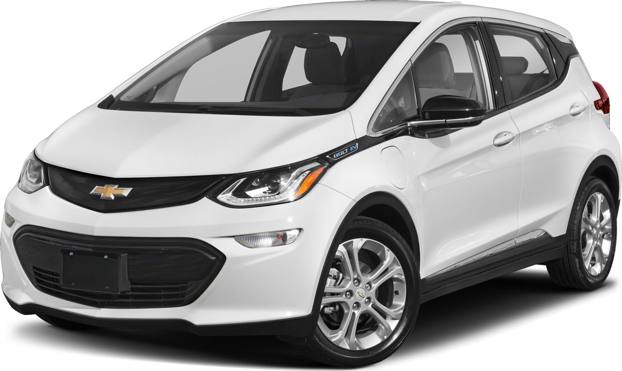 Front three-quarter view of a compact electric vehicle with aerodynamic design
