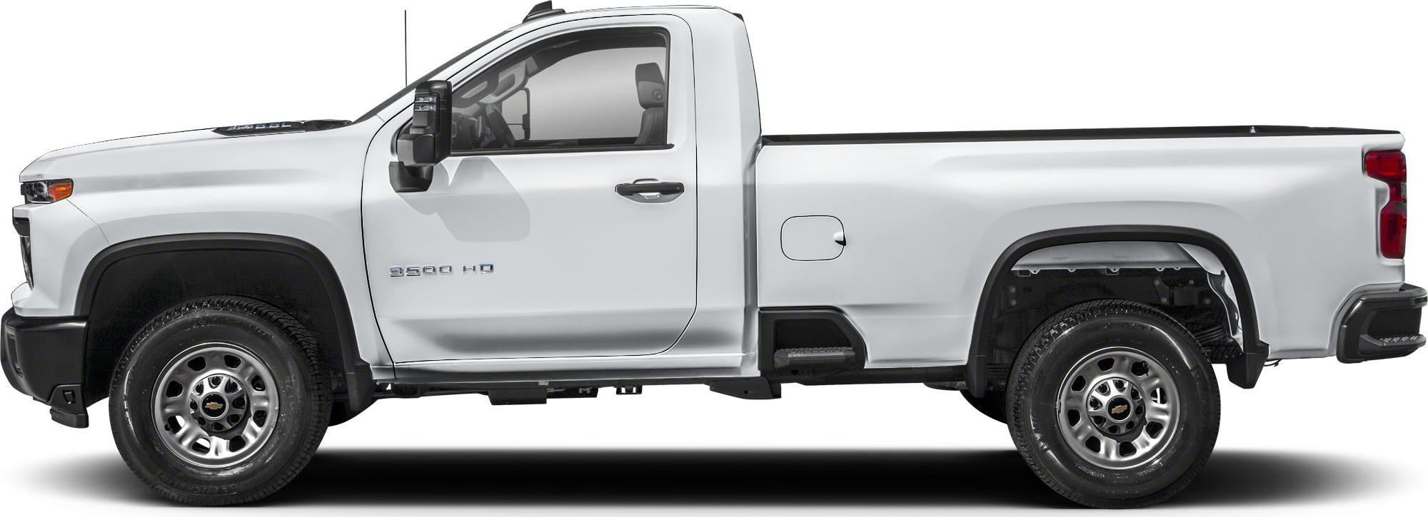 2024 Chevrolet Silverado 3500 HD IV (T1XX, facelift 2024) Double Cab Long Bed Side View Left