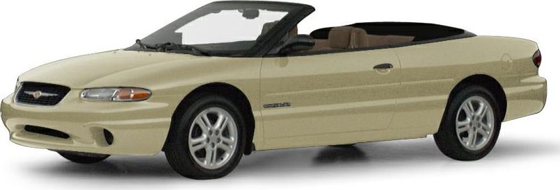 3/4 front-left view, Champagne Pearl Clearcoat / Camel Vinyl Top