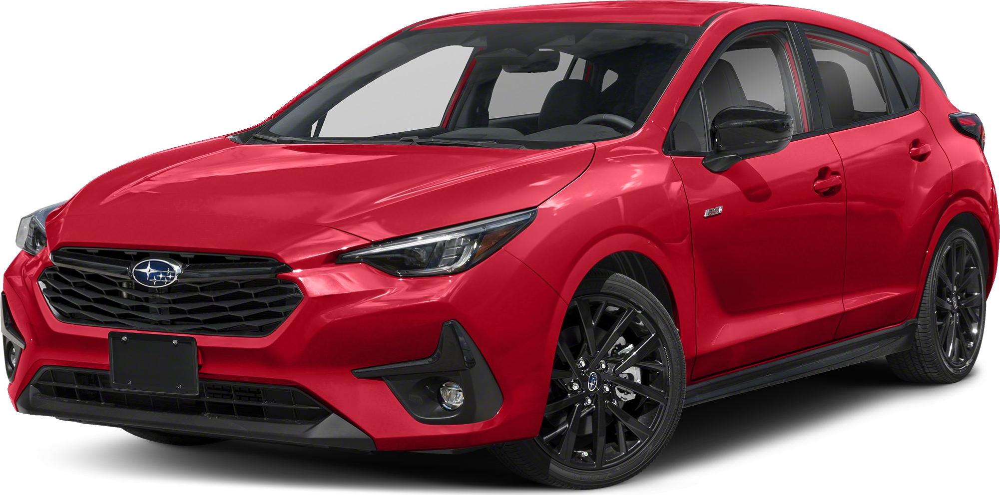 3/4 front-left view, Pure Red