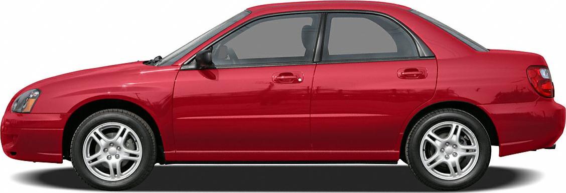 2003 Subaru Impreza II (facelift 2002) Side View Left