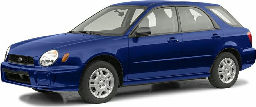 Front side view of a compact station wagon with rounded headlights and five-door layout.
