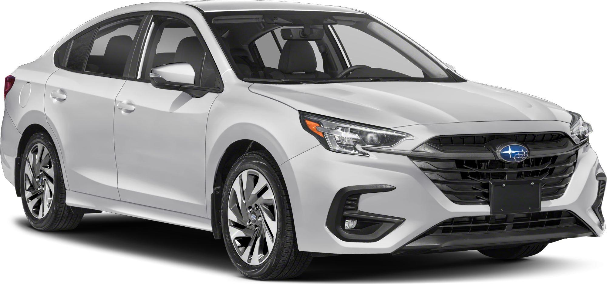 Front side view of a sedan with sleek headlights and alloy wheels