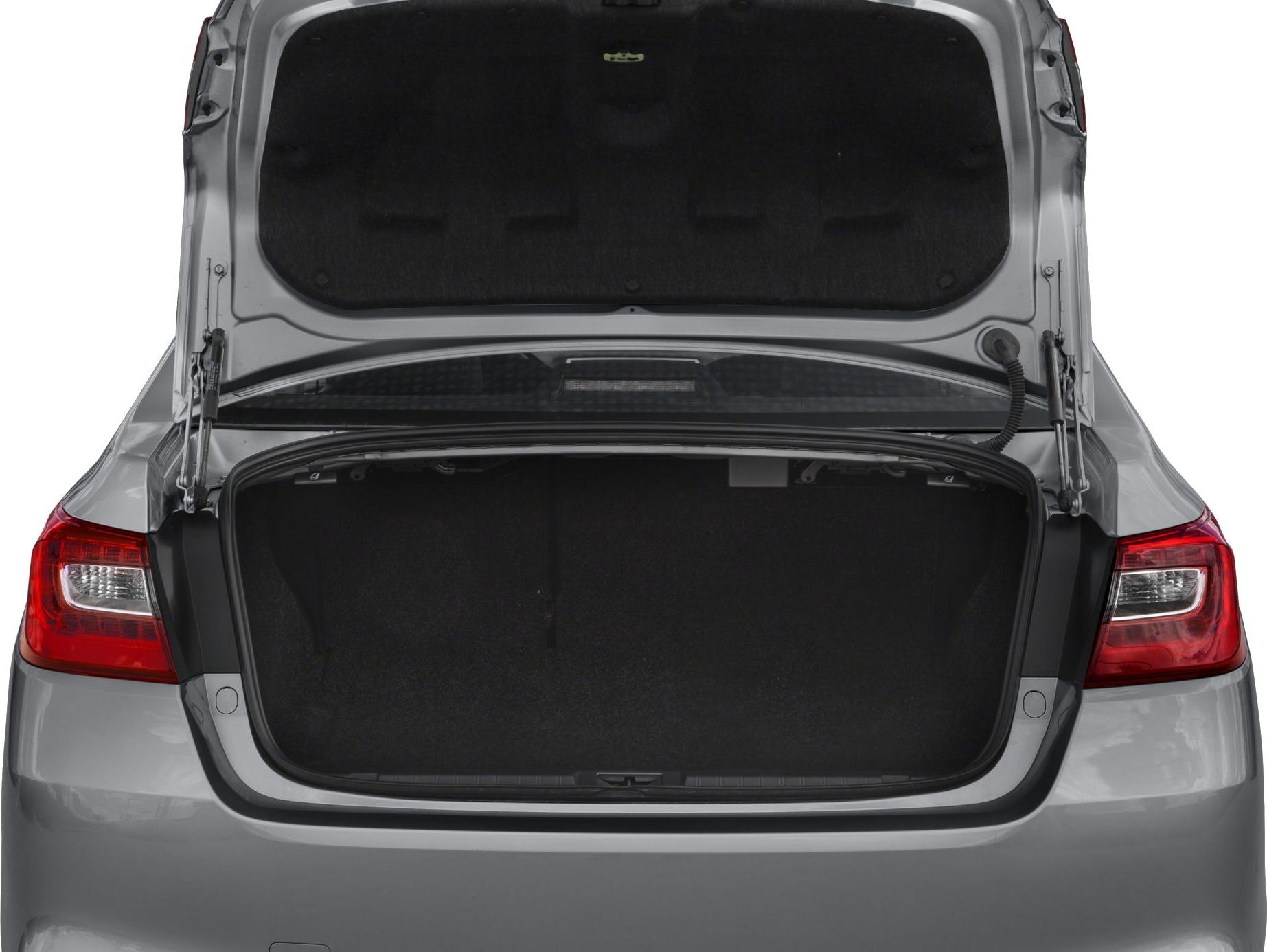 Open trunk view showcasing spacious cargo area and trunk interior