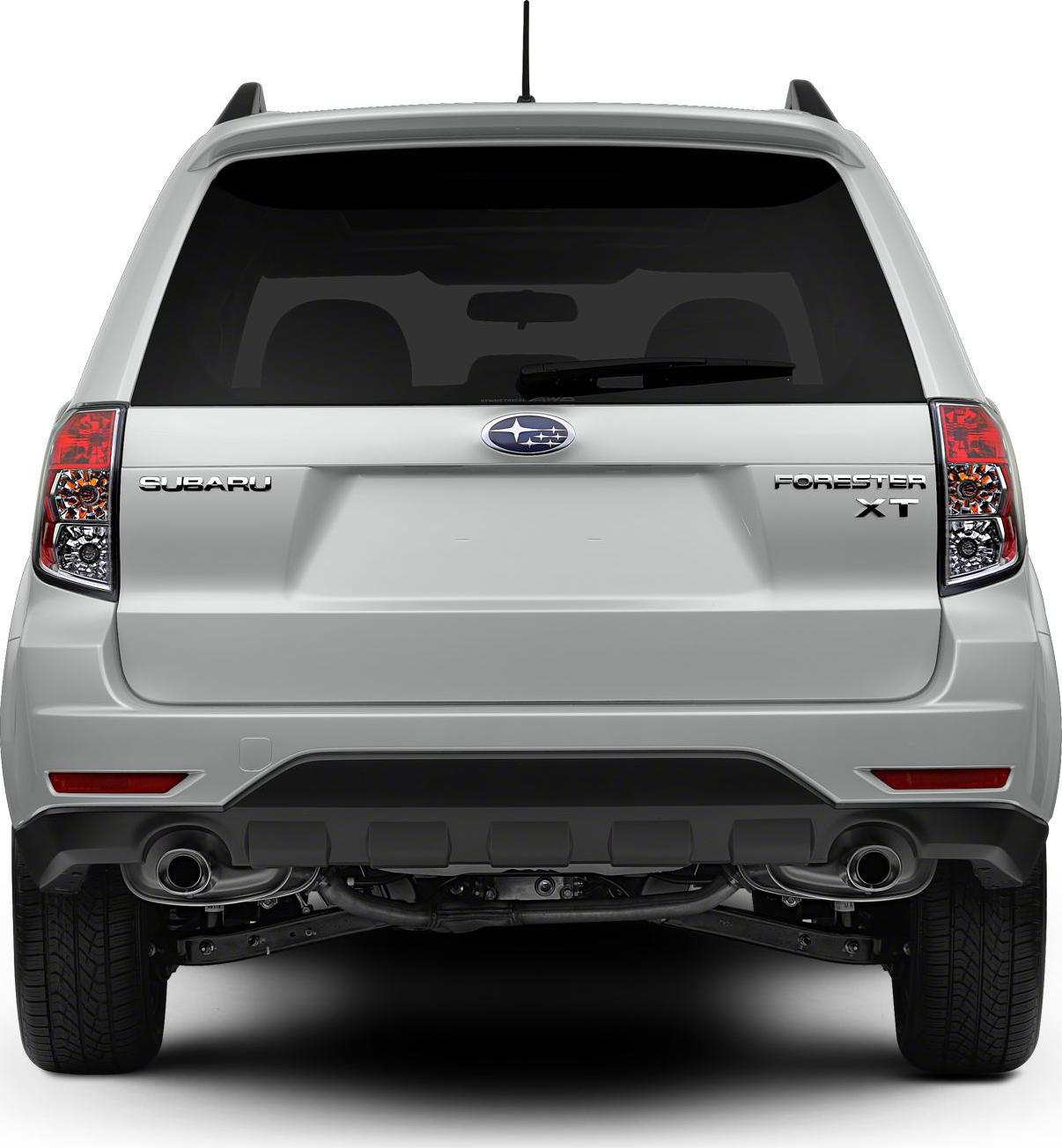 2011 Subaru Forester III (facelift 2010) Rear View