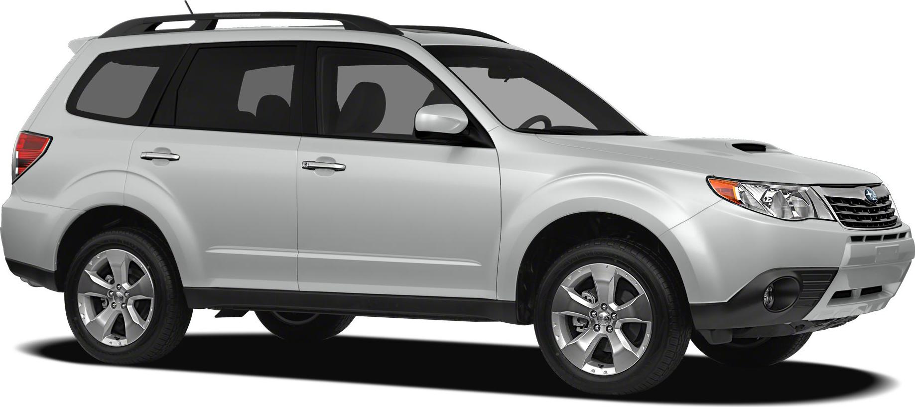 Silver mid-size SUV side view with roof rails and alloy wheels