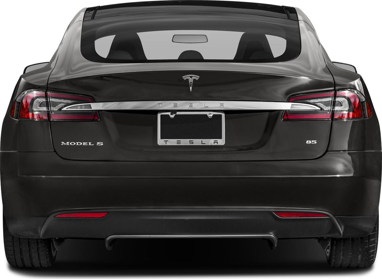 2012 Tesla Model S Rear View