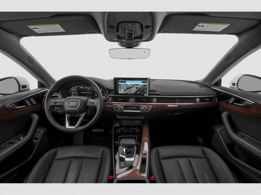 Advanced dashboard and touchscreen with premium wood trim