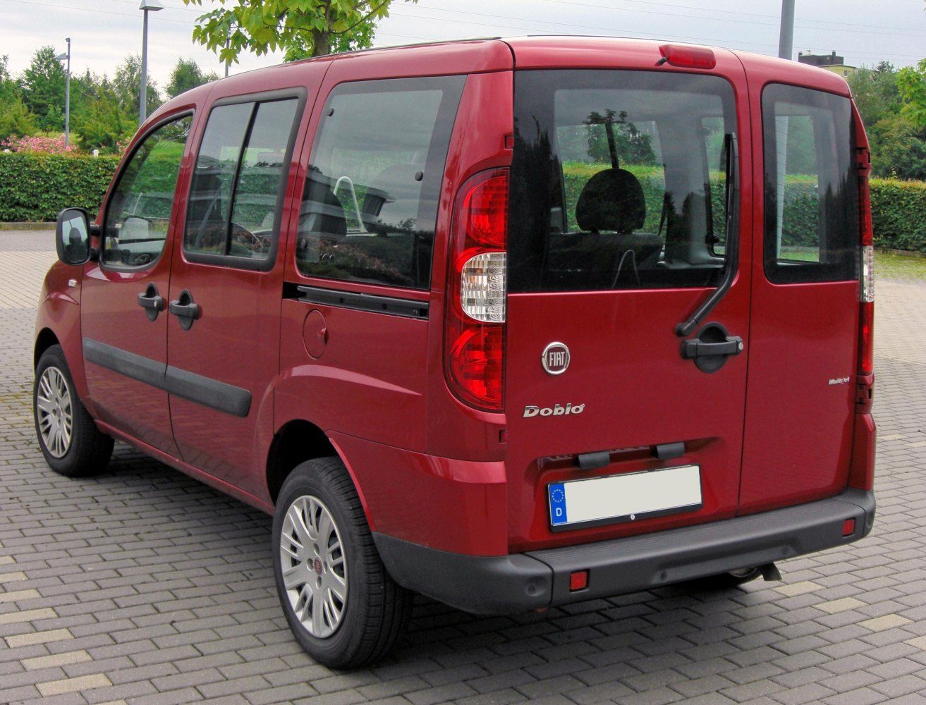 3/4 rear-left view