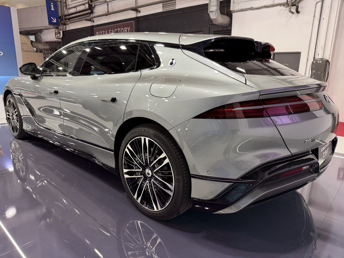 3/4 rear-left view