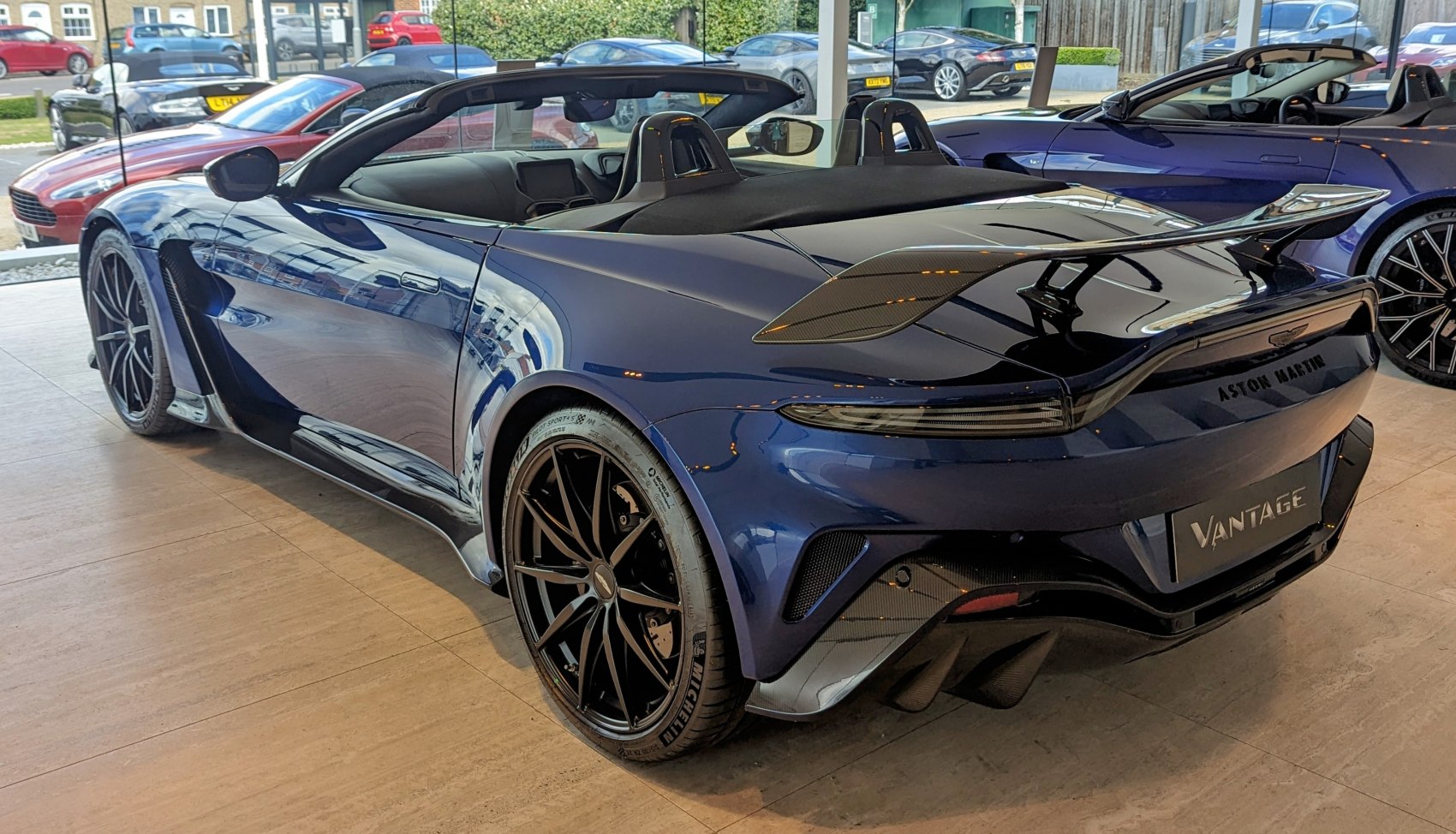 3/4 rear-left view