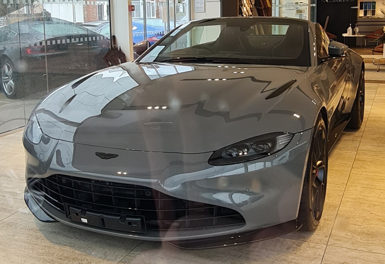 2020 Aston Martin V8 Vantage Roadster (2018) Front View