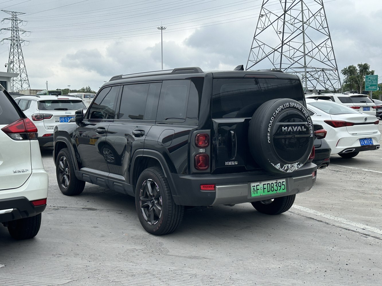3/4 rear-left view