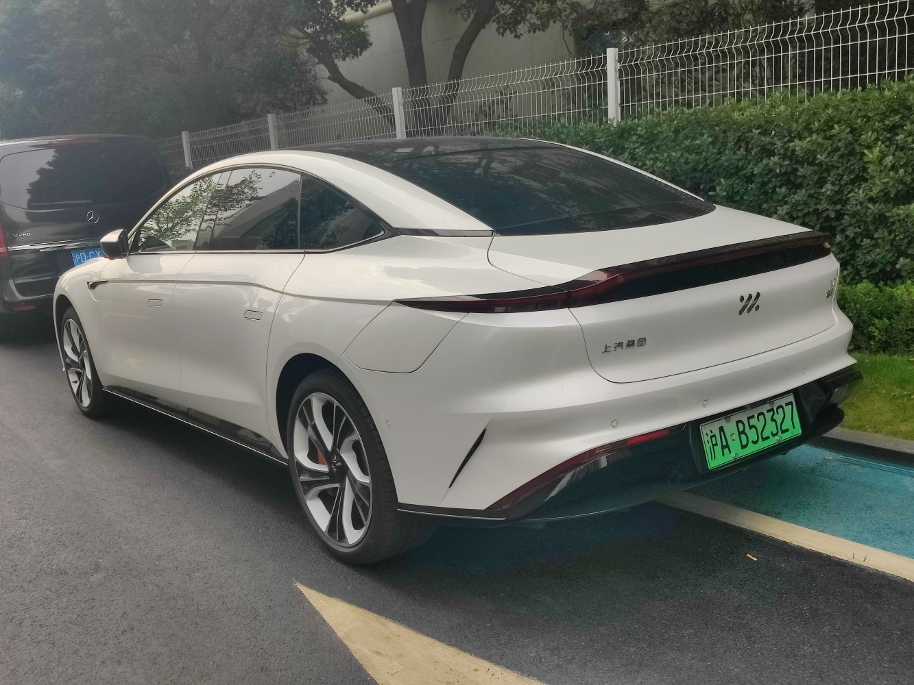 3/4 rear-left view
