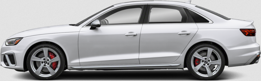 2019 Audi S4 Avant (B9, facelift 2019) Side View Left