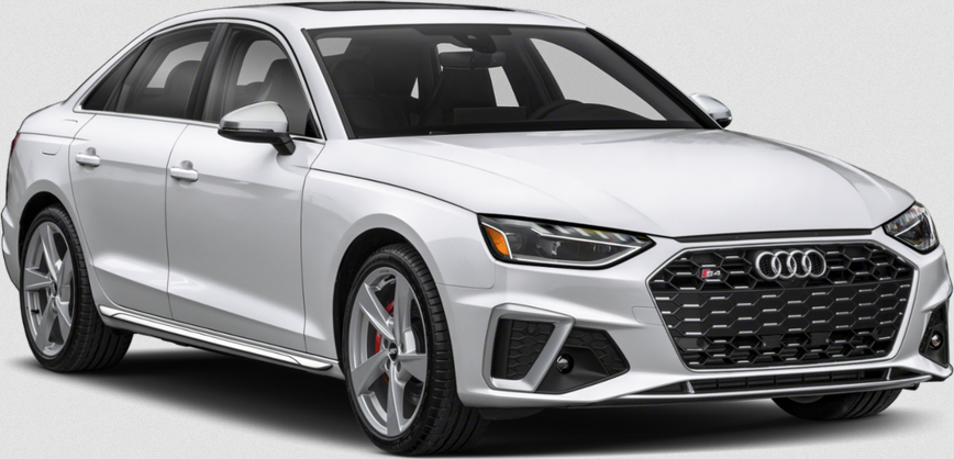 Front view highlighting honeycomb grille and LED headlights