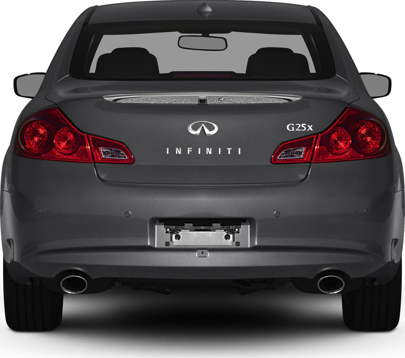 2012 Infiniti G25 Sedan (V36, facelift 2011) Rear View