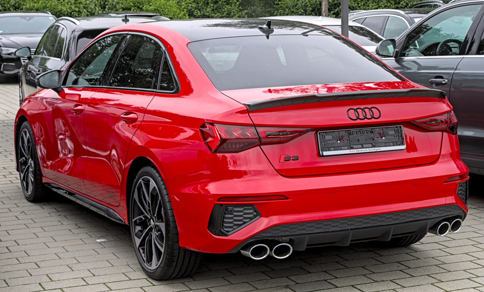 3/4 rear-left view
