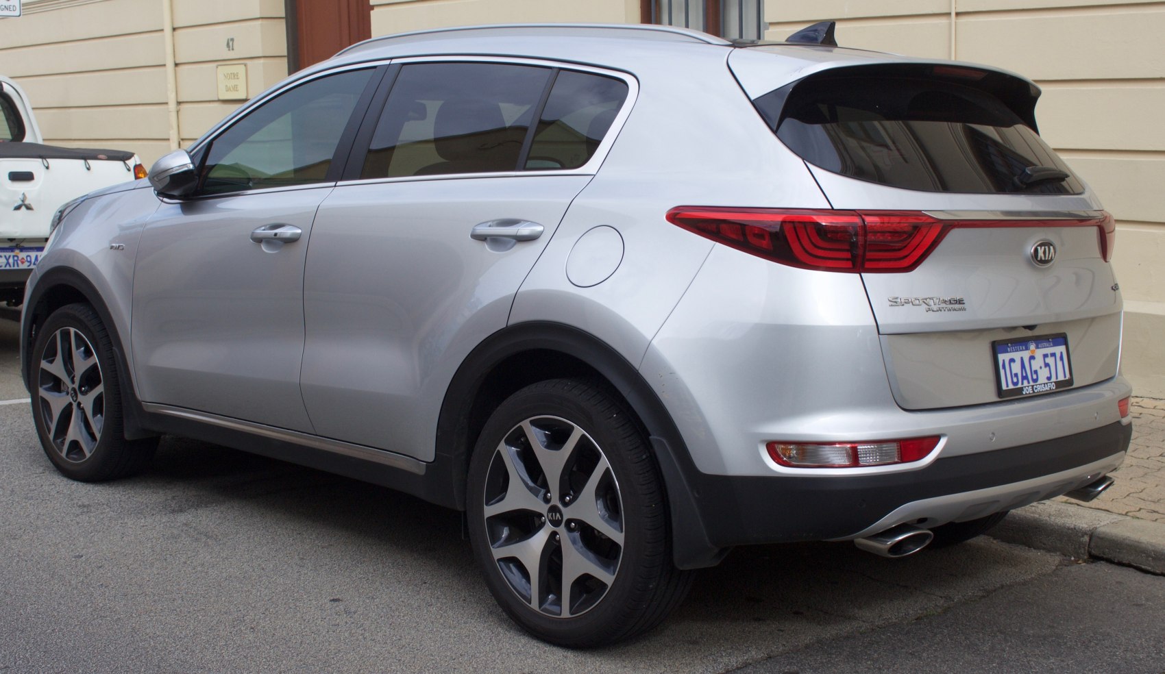 3/4 rear-left view